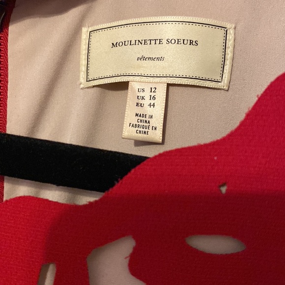 Anthropologie Moulinette Soeurs Aliz lasercut - Picture 4 of 6